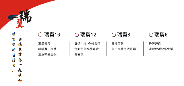 瑞翼系列-新声助听器